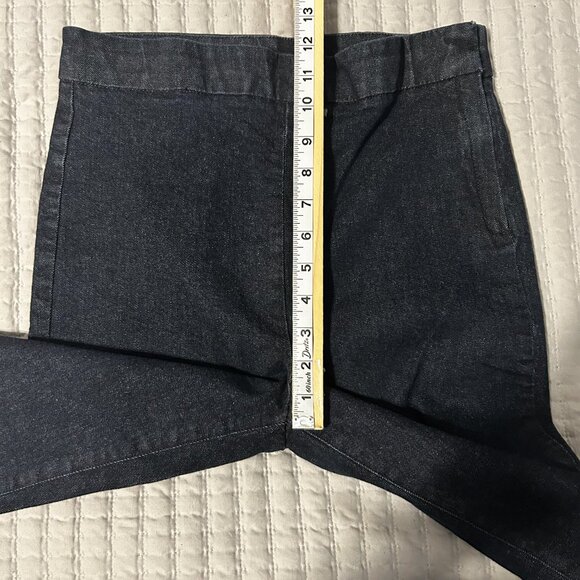 Express Women’s Dark Wash Denim Pants Size 8 Regular - Picture 14 of 16